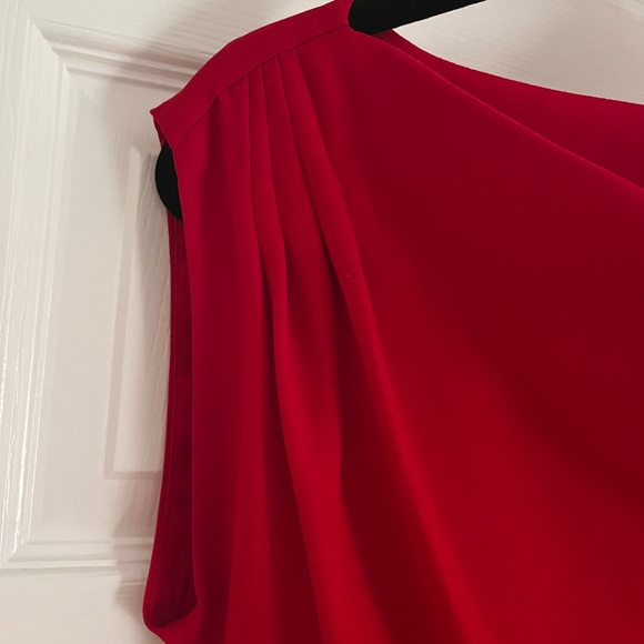 Club Monaco Holiday Red Party Romper - Picture 4 of 9